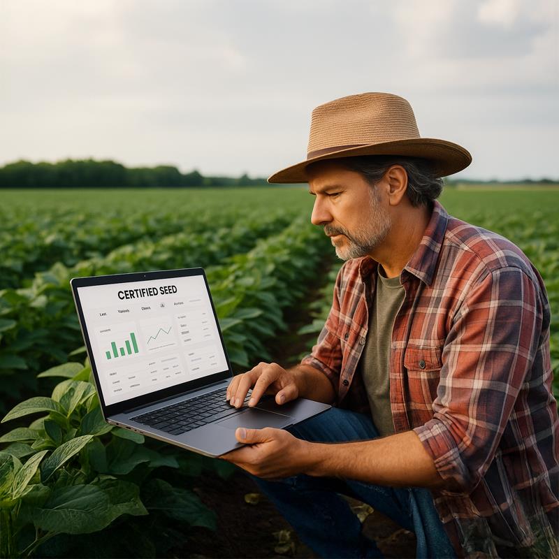 Advancing Agriculture with a Certified Seed Management Platform